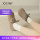 Zhuosini shoes for women's large-size autumn new fashion casual lightweight women's shoes for autumn and winter soft sole flat Boken shoes