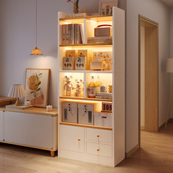 Bookshelf Shelf Floor Multi-storey Storage Bookcase Living Room Home Storage Display Cabinet Tv Cabinet Side Shelf