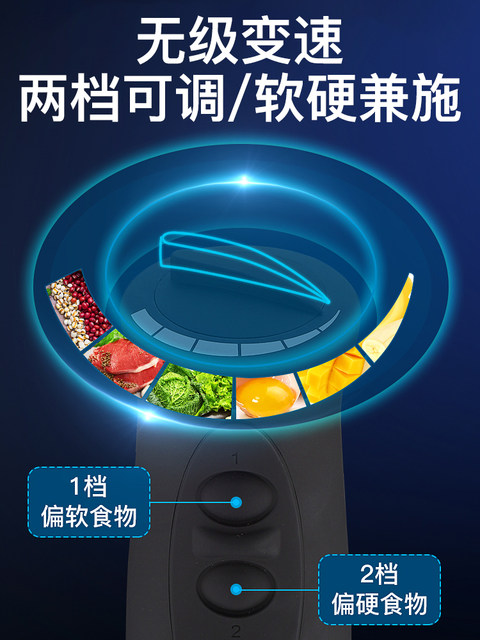 Monda Food Processor Baby Food Maker Handheld Multifunctional Meat Grinder Household Small Grinding and Mixing Machine