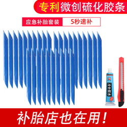 Tire Repair Strips, Electric Vehicle Tire Repair Tool Set, Vacuum Tire, Electric Motorcycle Vulcanization Quick Repair Tool