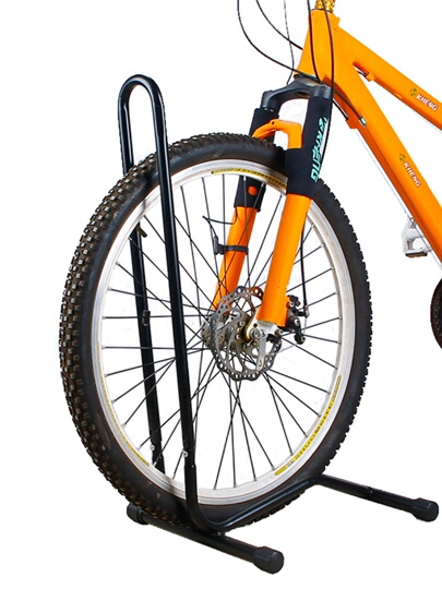 H&ZT Paquete de 4 soportes de estacionamiento para bicicletas, soporte