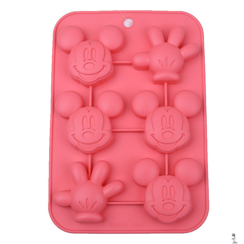 Daiso Mickey Silicone Cake Mold Japanese Baking Candy Making