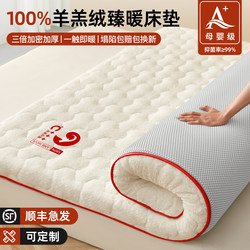 Lamb's Wool Mattress Soft Pad for Home Bedroom Winter Thickened Warm Student Dormitory Mattress Pad Milk Velvet Mattress