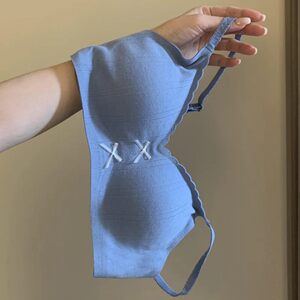 
Girls' underwear, small breasts push-up, no steel ring, one-piece fixed cup, 2026 new style seamless bra, anti-sagging