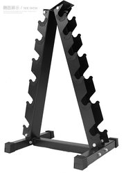Dumbbell Rack for Home Use, Three-Layer Storage Rack, Small Storage Rack, Dumbbell Stand for Gym, Vertical Type
