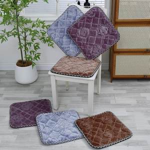 
Milk velvet cushion thickened dining chair cushion car cushion sofa cushion restaurant hotel chair cushion office chair cushion