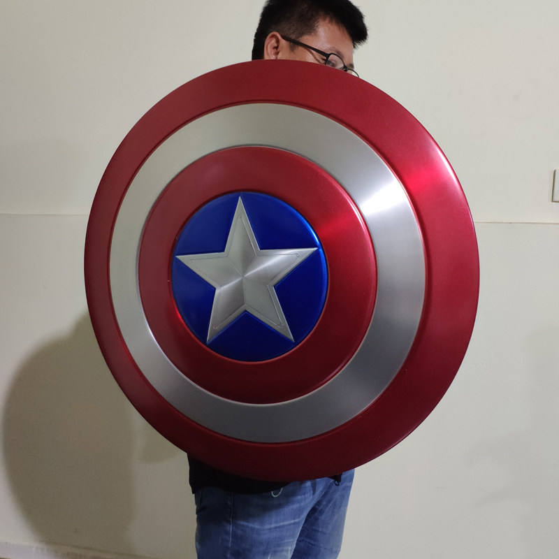 キャプテン.アメリカ シールド スタンド付 盾 直径60cm 金属製 キャプテン.アメリカ シールド スタンド付 盾 直径60cm 金属製