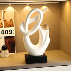 Modern Creative Ceramic Tabletop Entrance Ornaments for Home, Office, Living Room, Wine Cabinet, Tv Cabinet Decorations for Housewarming