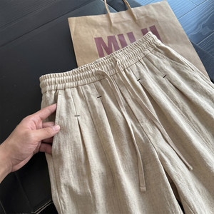 
Sports shorts men's summer 2026 new loose casual mid-pants American retro thin straight pants five-point pants trend