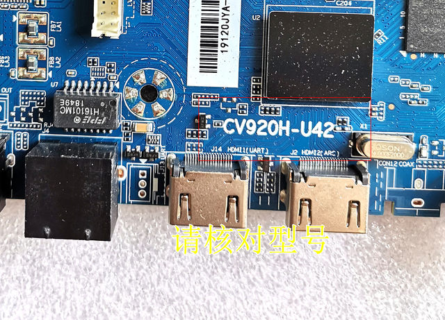 Pioneer 40B580/680 Original PPTV 40C4 40df5 motherboard CV920H-U42 generation CV920H-U50