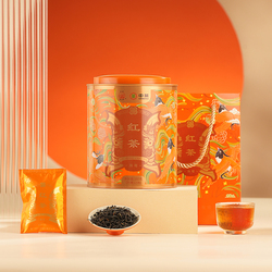 Haidi Tea Haidi Series Black Tea Canned 160g (32 Bubbles) Medium And Small Leaf Kung Fu Black Tea Xt5333