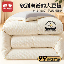Yalu Soybean Fiber Quilt Core, Single-Person Thickened Winter Quilt, Spring and Autumn Quilt, Cotton Quilt, Air-Conditioning Quilt, Suitable for All Seasons