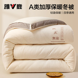 Yalu 2025 New Soybean Fiber Quilt, Winter Quilt, Thickened and Warm, Single Dormitory Spring and Autumn Quilt Core, Suitable for All Seasons