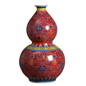 jingdezhen ceramic decoration gourd bottle Latest Best Selling 