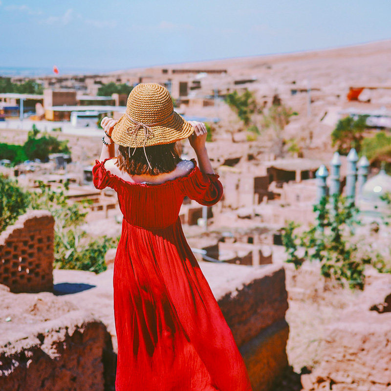 私家小包团/1单1团 新疆乌市吐鲁番火焰山坎儿井吐峪沟古镇一日游