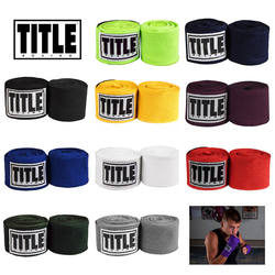 Title Boxing Boxing Bandage 5m Elastic Sanda Hand Wraps Muay Thai Fighting Sports Fitness Hand Wraps