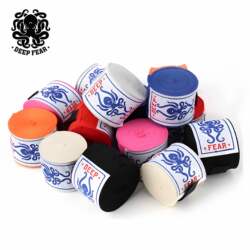Deep Fear Boxing Strap 5.3m Sanda Fighting Hand Strap Fitness Training Hand Guard Muay Thai Bandage