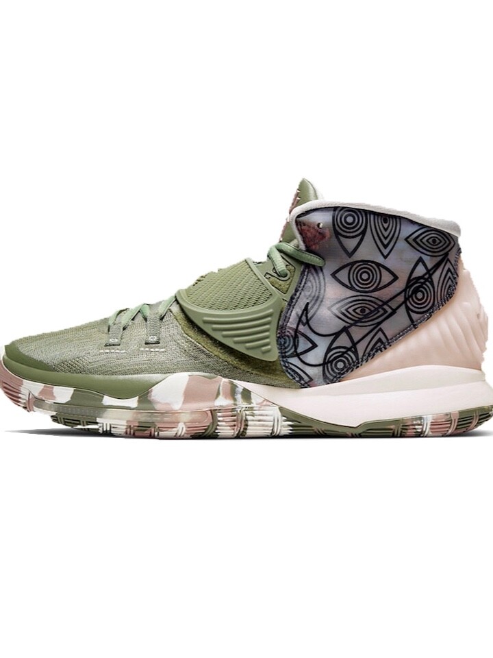 耐克nike欧文6代黑白首发实战篮球鞋