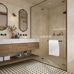 Medieval Style Black and White Plaid Bathroom Tiles Restaurant B&B Kitchen Clay Tiles Bathroom Balcony Non-Slip Floor Tiles