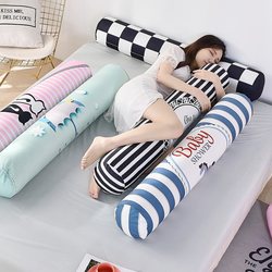 Cylindrical Pillow, Boyfriend Pillow, Long Pillow, Sleeping Pillow, Removable and Washable, for Girls, Bed, Candy, Side Sleeping, Leg Pillow