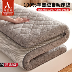 Lamb Wool Mattress Soft Pad for Home Bedroom Tatami Mat, Special for Student Dormitory, Winter Fleece-Lined and Thickened Mattress