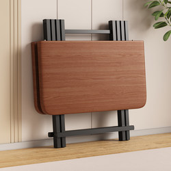 Sanmeng Household Folding Dining Table for Small Apartments, New Outdoor Folding Table, Stall Folding Table, Small Square Table