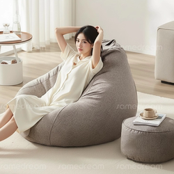 Bean Bag Lazy Sofa, Can Recline and Sleep, Single Person Nest Chair, Bay Window, Japanese Tatami, Reading Sofa, Bedroom Balcony