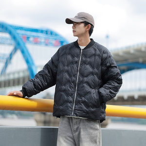 
Warm cotton coats for couples, loose short styles for men and women, new 2025 autumn and winter coats, warm tops, custom logo