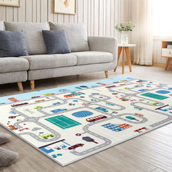 Baby Crawling Mat Foldable Home Use Children's Thickened Mat Living Room Baby Crawling Mat Kindergarten Foam Floor Mat