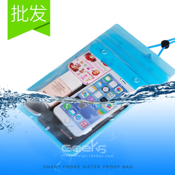 Wholesale Meituan Takeaway Mobile Phone Waterproof Bag Vivo Huawei Oppo Millet Universal Touch Screen Drift Hanging Neck Mobile Phone Case