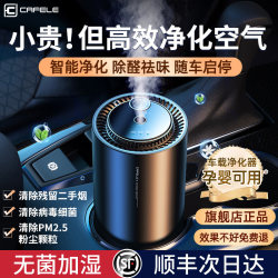 Car Air Purifier Eliminates Odors and Removes Formaldehyde in New Cars, Car Spray Humidifier, Deodorizing Aromatherapy Machine