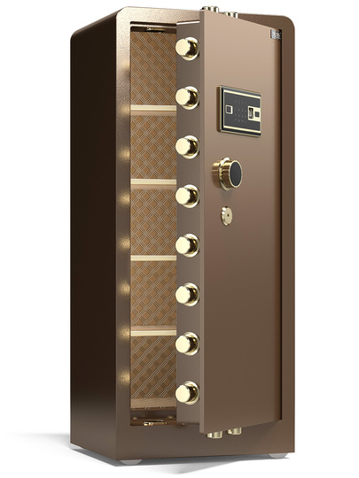 Dingfa 指紋金庫 - 高さ80cm/1m/1.2m/1.5m/1.8m、シングルドアスチール金庫