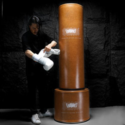 Summit Dragon Steel Frame Adult Home Fighting Suction Cup Standing Boxing Sandbag, Unstoppable Sandbag for Sanda Training