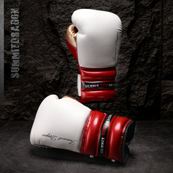 Summitdragon Support Ring Microfiber Boxing Gloves Professional Fighting Boxing Gloves Training Punching Bag Gloves
