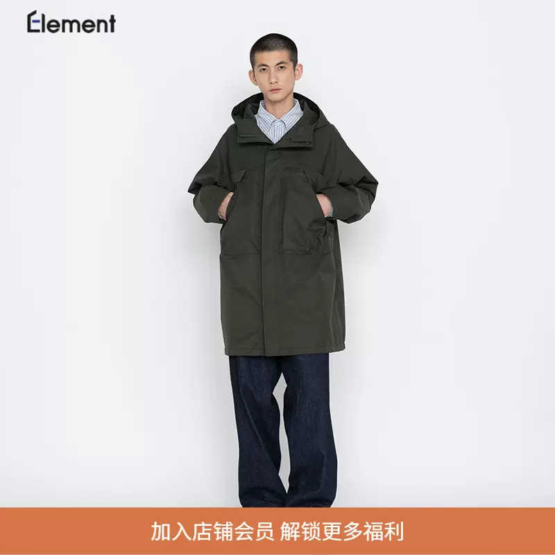 nanamica 2L GORE-TEX Hooded Coat专业两层防水连帽风衣中长外套-Taobao