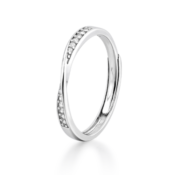 KADER Möbius ring sterling silver female ring