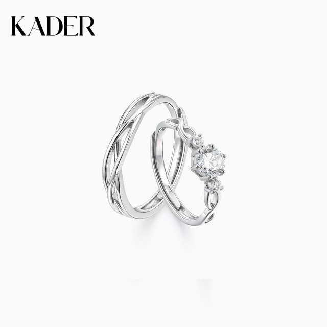 Cartilo's couple ring 925 silver ring a birthday gift for girlfriend