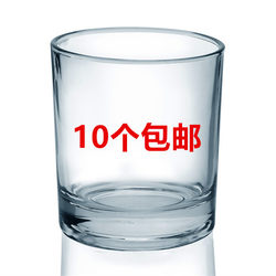 Hotel Thickened Heat-Resistant Water Cup, Beer Cup, Mouthwash Cup, Tea Cup, Tempered Glass Straight Tea Cup