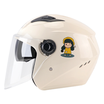 3C certified helmet for women, autumn and winter, windproof and warm