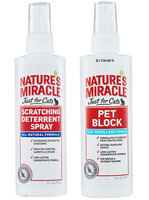 US 8in1 Natural Miracle Cat Anti-Scratch/Restricted Area Spray 8 Oz