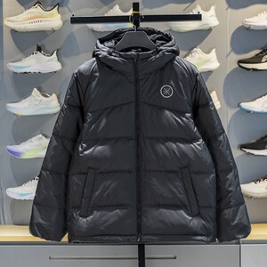 
Li Ning Down Jacket 2025 Winter New Product Wade Series Men's Water-Repellent Goose Down Short Down Jacket AYMV065