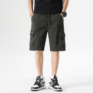 
Cargo shorts men's new summer loose medium pants five-point pants casual men's outer wear large pants 9385-P46