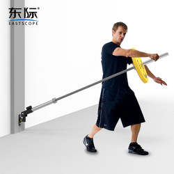 Eastworld Wall-Mounted Barbell Rack, Landmine Rack, Core Strength Explosive Power Trainer, T-Shaped Rowing Machine