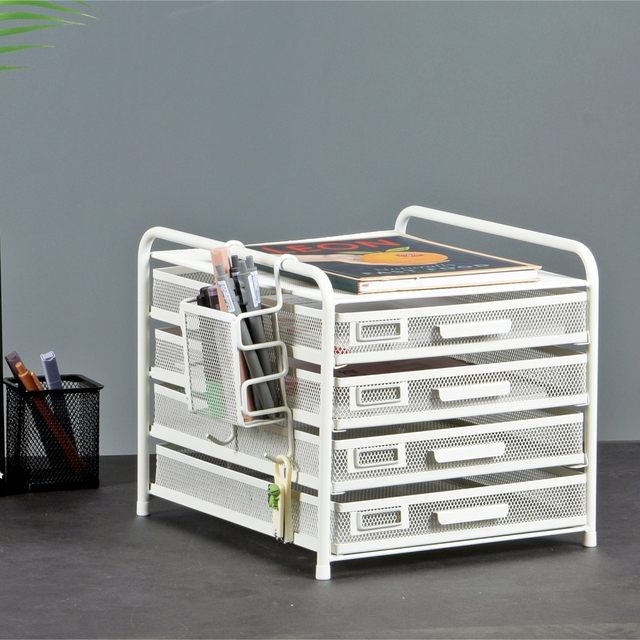 Office information sorting cabinet desktop multi-layer A4 file storage ...
