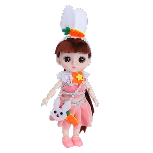 
Little Wu sister plush doll children's birthday gifts June 1st toys Little Five princess girl boy Tang San doll