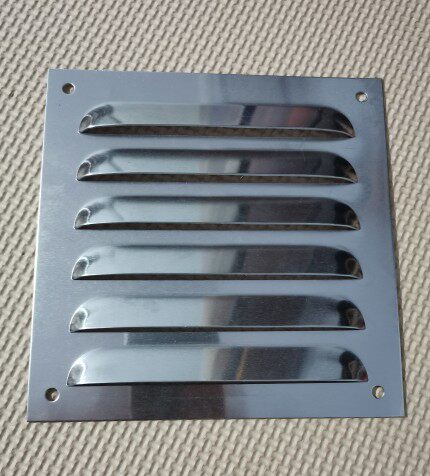 Stainless steel louvers, wall rainproof hood, ventilation vent, toilet ...