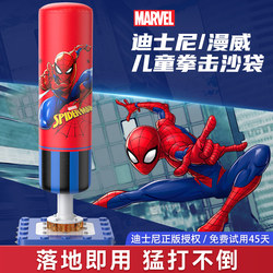 Disney Children's Boxing Punching Bag, Home-Use Standing Sandbag, Wobble Target for Kids, Taekwondo Training Equipment