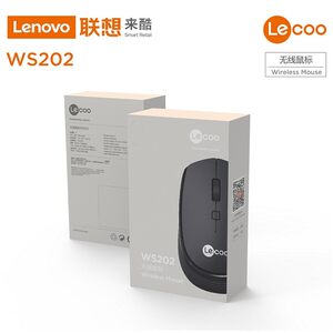 
Lenovo Laiku WS202 wireless mouse intelligent dormant and portable business office optoelectronic notebook desktop