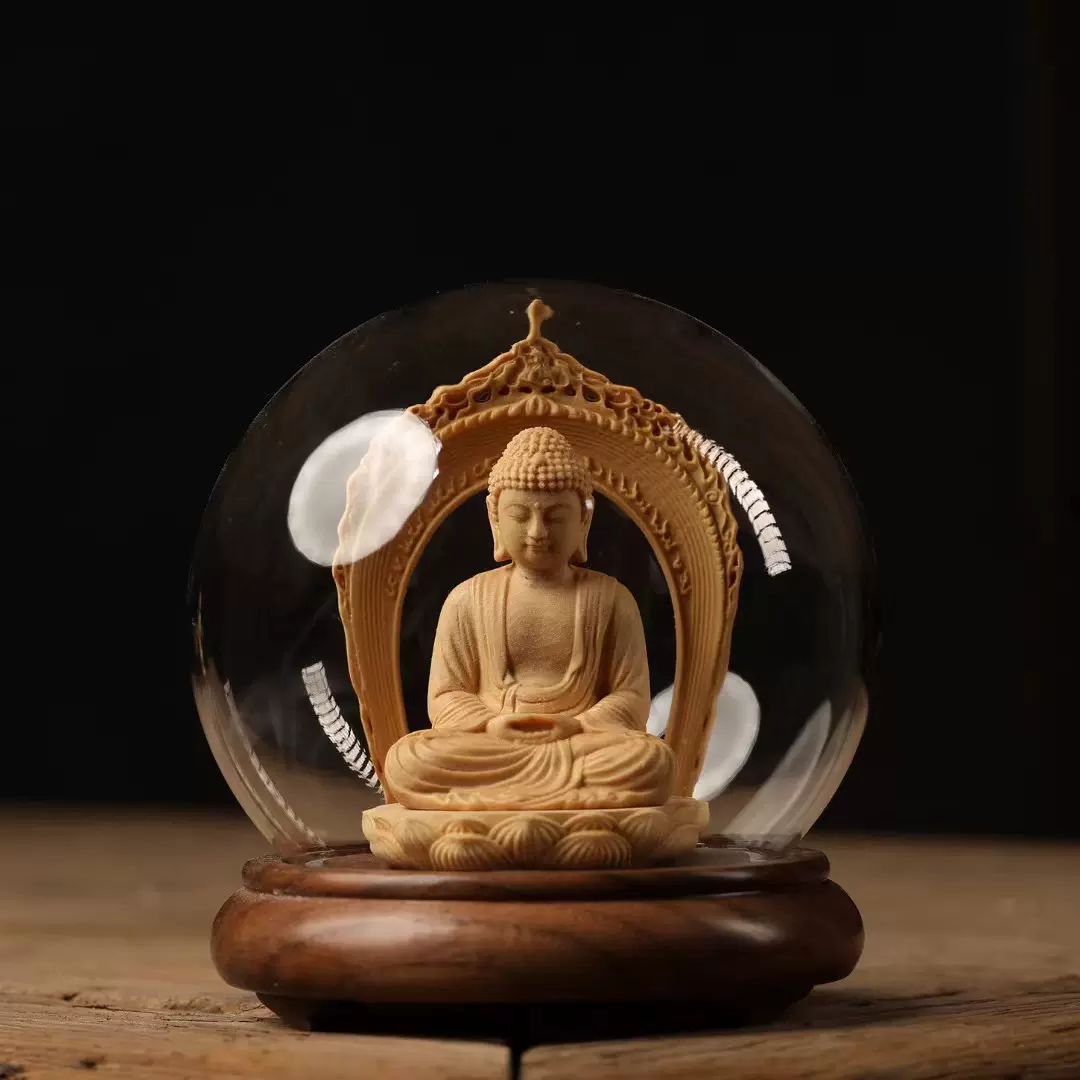 崖柏木の八仙过海　置物　彫り物D.54 崖柏木雕八仙過海擺件手工中式木雕裝飾人物神像