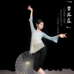 Children's Dance Gauze Practice Clothes Girls Classical Dance Gradient Color Body Rhyme Clothes Body Dance Art Test Performance Clothes
